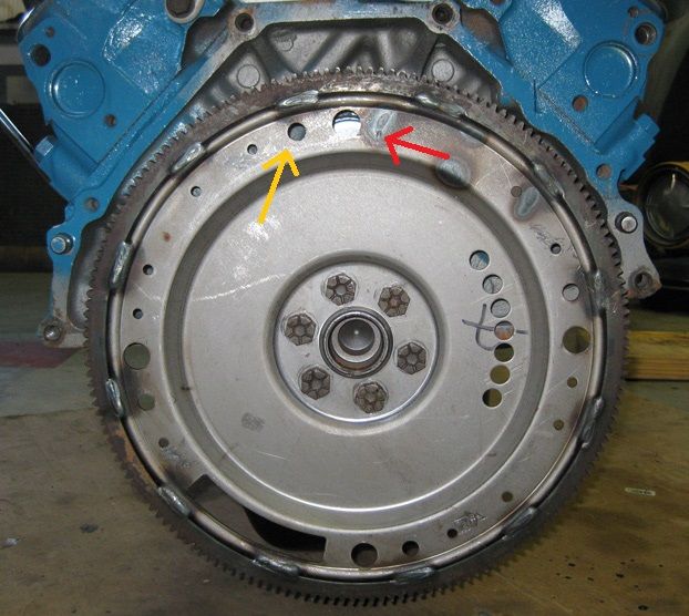 Bolting the C6 torque converter to the flywheel Bronco Forum Full